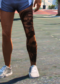 [RELEASE][PAID]Retexture 8 left leg tattoo[OPTIMISATION] thumbnail 8