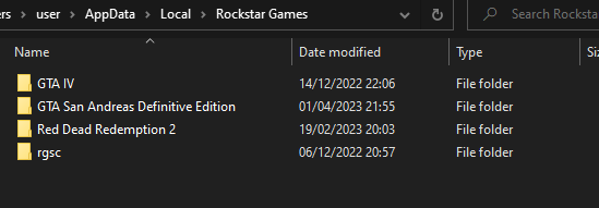 no launcher folder