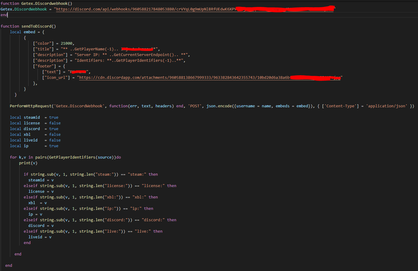 Script webhook - Discussion - Cfx Forum