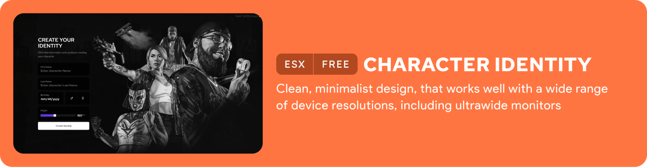 Get CHARACTER IDENTITY