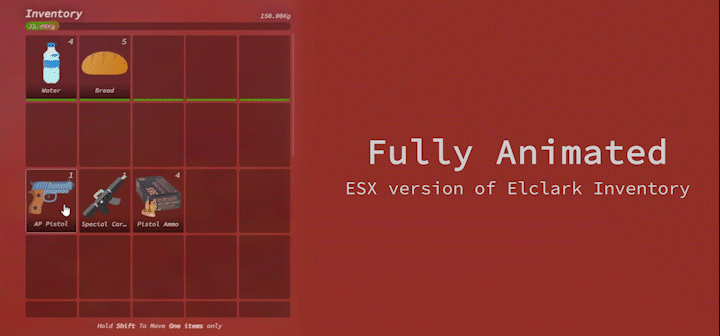[ESX] eInventory - Advanced Inventory thumbnail 3