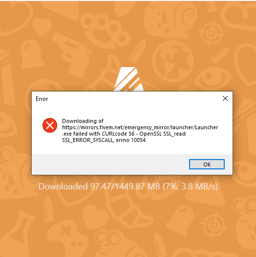 My fivem does not download - FiveM Client Support - Cfx Forum