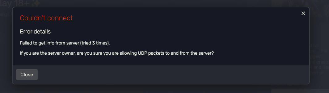 Cant join certain servers - FiveM Client Support - Cfx.re Community