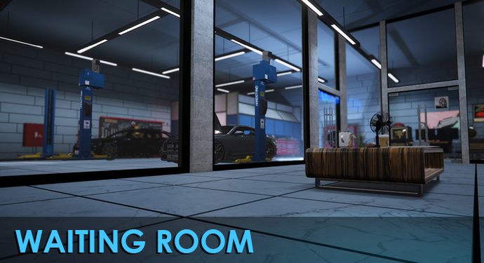🔧 Core Mechanic Workshop [MLO] - Pit, Offices, Spray room, Lockers thumbnail 7