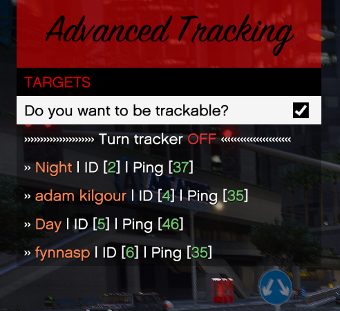 tracking