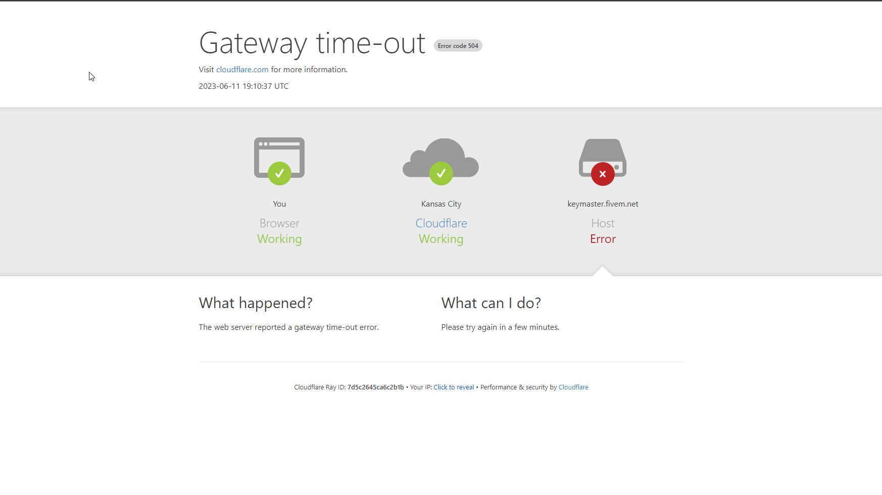 Registering New Server Giving 504 Gateway Timeout Error Server 