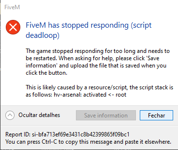 Crashes FiveM - FiveM Client Support - Cfx Forum