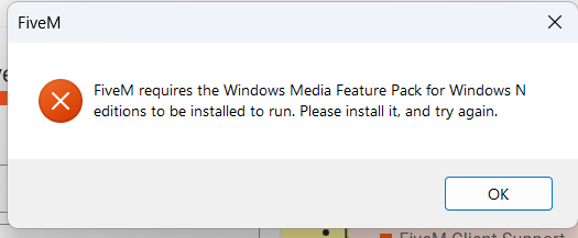 Problem with fivem - FiveM Client Support - Cfx Forum