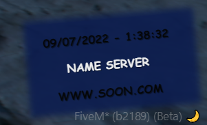[ESX][QBUS][PAID] UI for FIVEM server with live date and time..open source Thumbnail