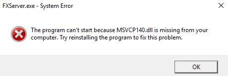 Cant start my FiveM Server on a dedicated box - Server Discussion - Cfx ...