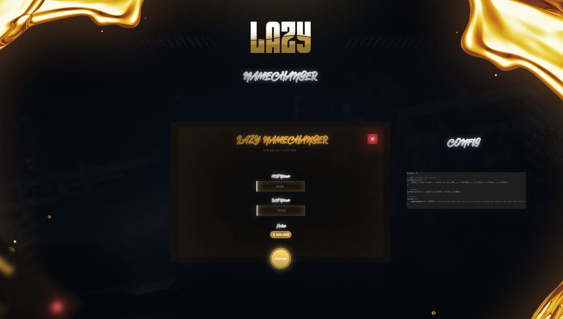[ESX] Lazy D-Namechanger 5€ Thumbnail