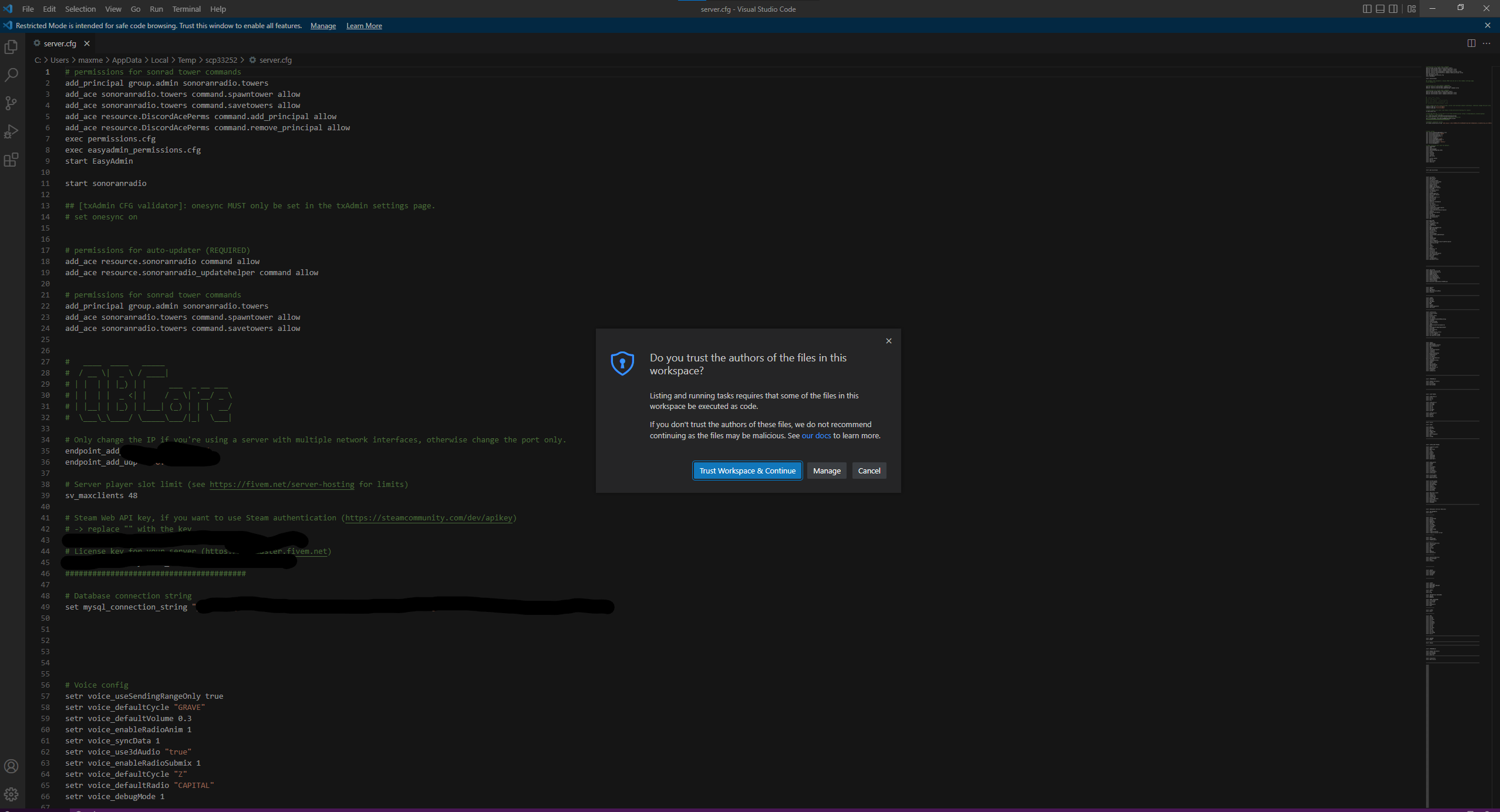 [HELP] server issue - Server Discussion - Cfx.re Community