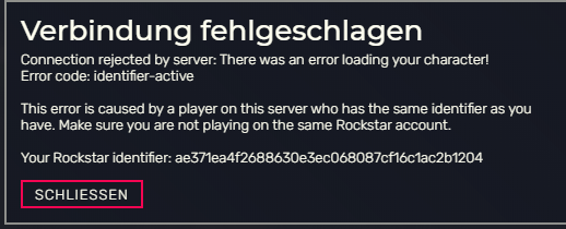 Connection failed ! I need help. Please - Server Discussion - Cfx Forum