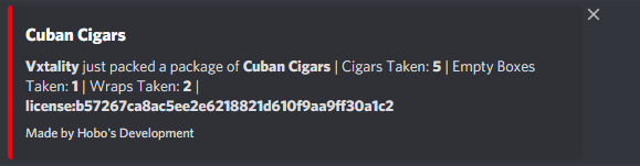 [ESX][PAID-RELEASE] Hobo's Development: "Cuban Cigars V2" thumbnail 2