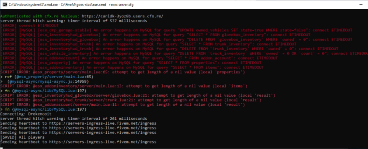 [Release] MySQL Async Library - 3.3.2 - Page 42 - FiveM Releases - Cfx ...