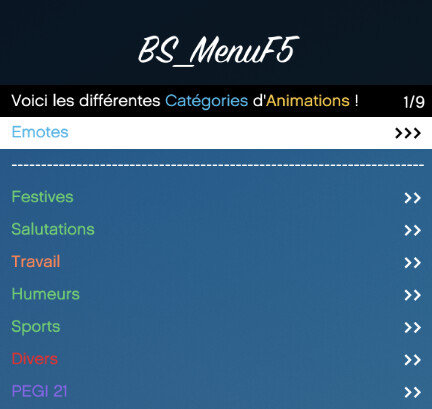  [PAID] BS_MenuF5 (Personal Menu | Administration Menu | Inventory UI) thumbnail 15