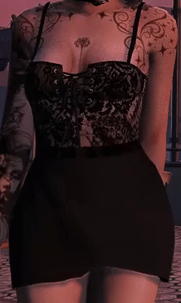 [Paid] [Clothes] Lace Dress thumbnail 2