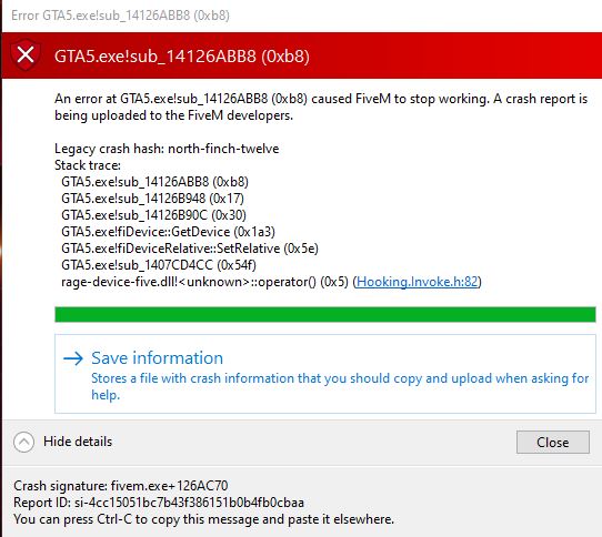 Crashing upon opening the Application - FiveM Client Support - Cfx Forum