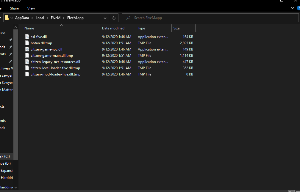 Downloading of https //mirrors.fivem.net/client/prod/content/fivereborn ...