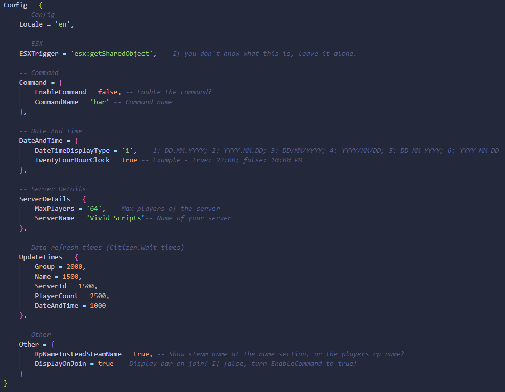 [ESX] [PAID] [NO FURTHER UPDATES] Infobar thumbnail 2
