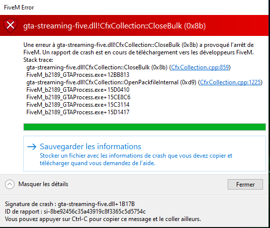 crash fivem loading servers - FiveM Client Support - Cfx Forum