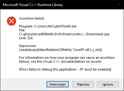 I can't start FiveM, it keeps crashing - FiveM Client Support - Cfx.re ...
