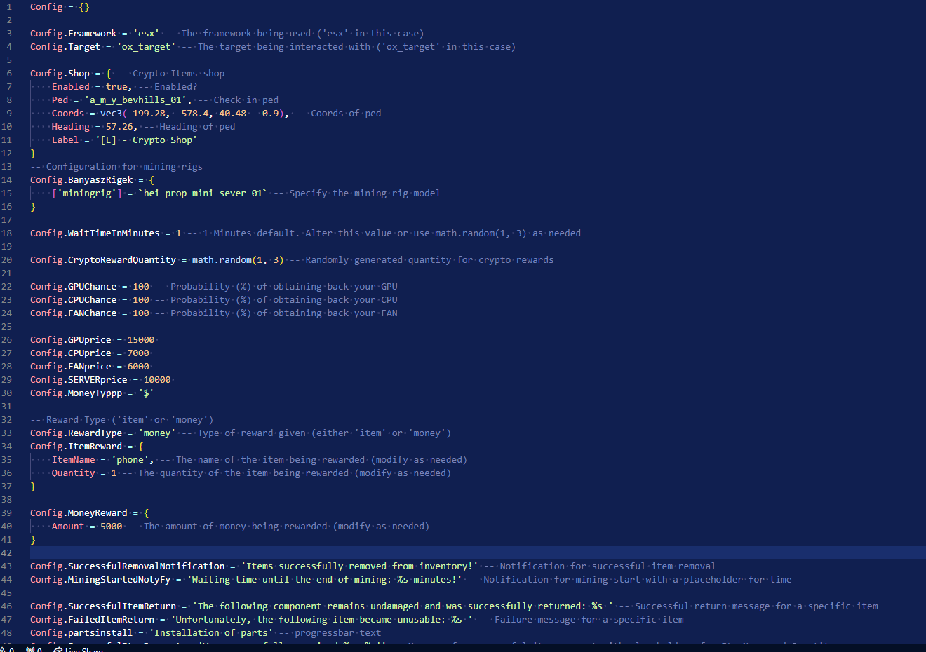 [PAID][ESX] Crypto Mining System Thumbnail