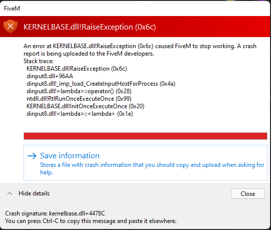 error