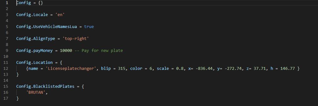 [PAID] [ESX] Licenseplatechanger thumbnail 3