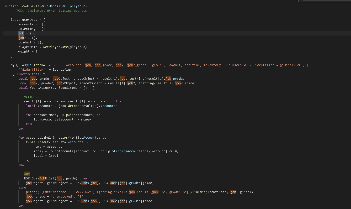 2nd Job - Discussion - Cfx.re Community