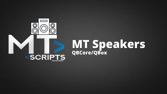 MT Speakers | Advanced speakers/boombox system for QBCore and QBox Thumbnail