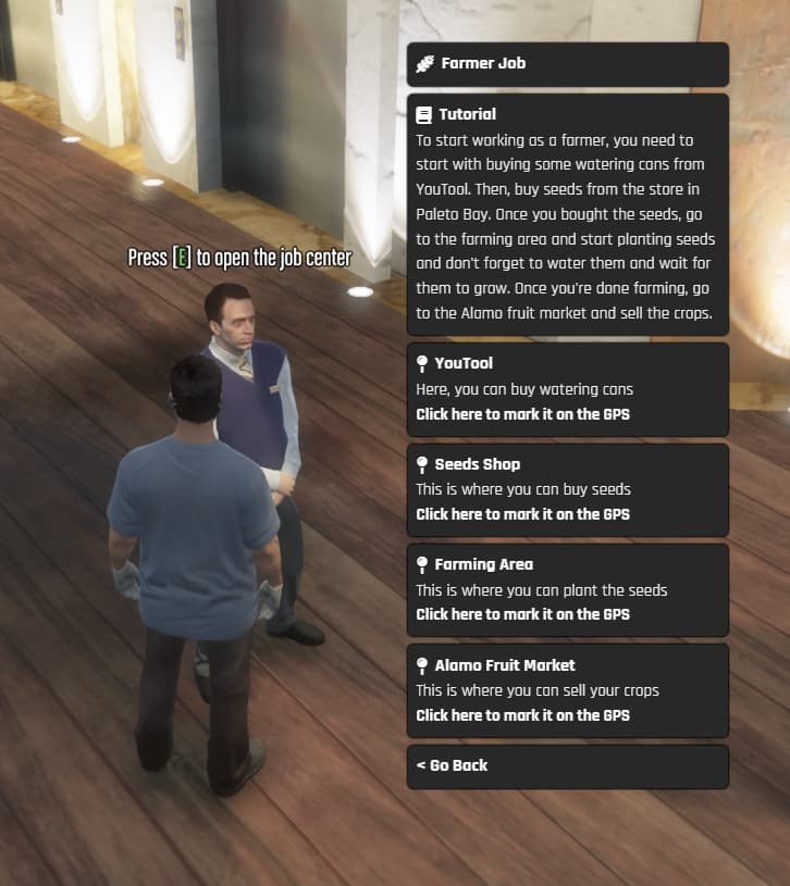 [FREE] Job Center / Job Tutorials [STANDALONE/ESX/QB] thumbnail 5