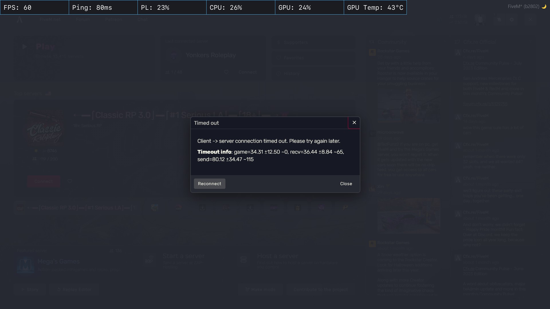 Need support - FiveM Client Support - Cfx Forum