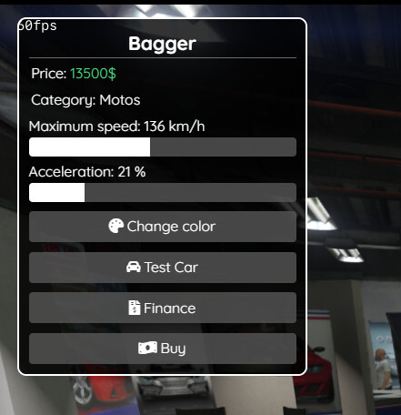 [ESX][QBCore] Vehicle Shop with loan system thumbnail 2