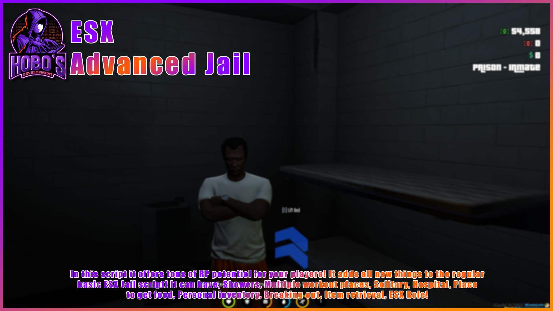 [ESX][PAID-RELEASE] Hobo's Development: "Advanced Jail" Thumbnail