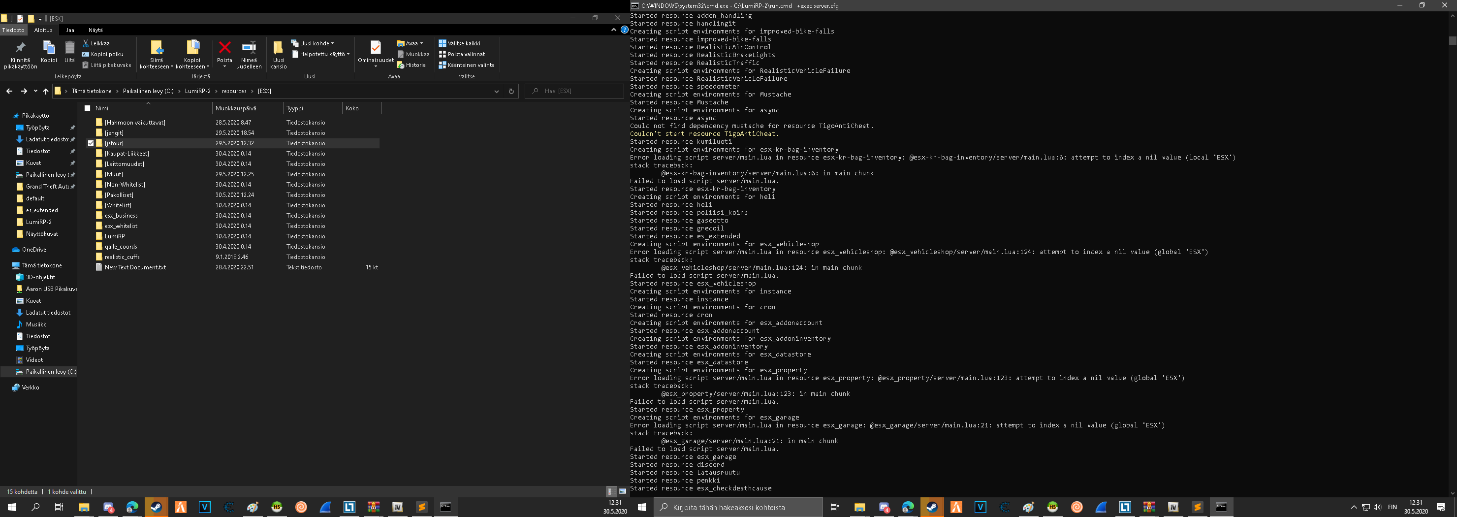 attempt to index a nil value global config ') fivem