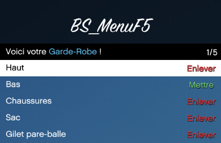  [PAID] BS_MenuF5 (Personal Menu | Administration Menu | Inventory UI) thumbnail 13
