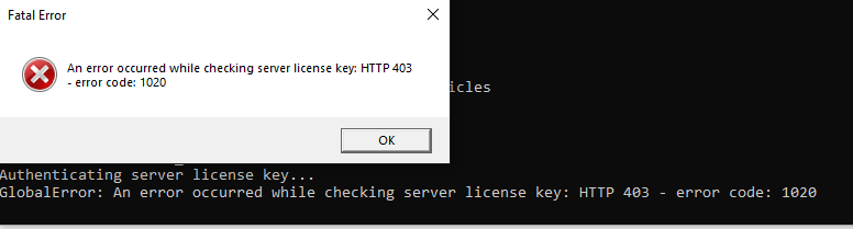key error