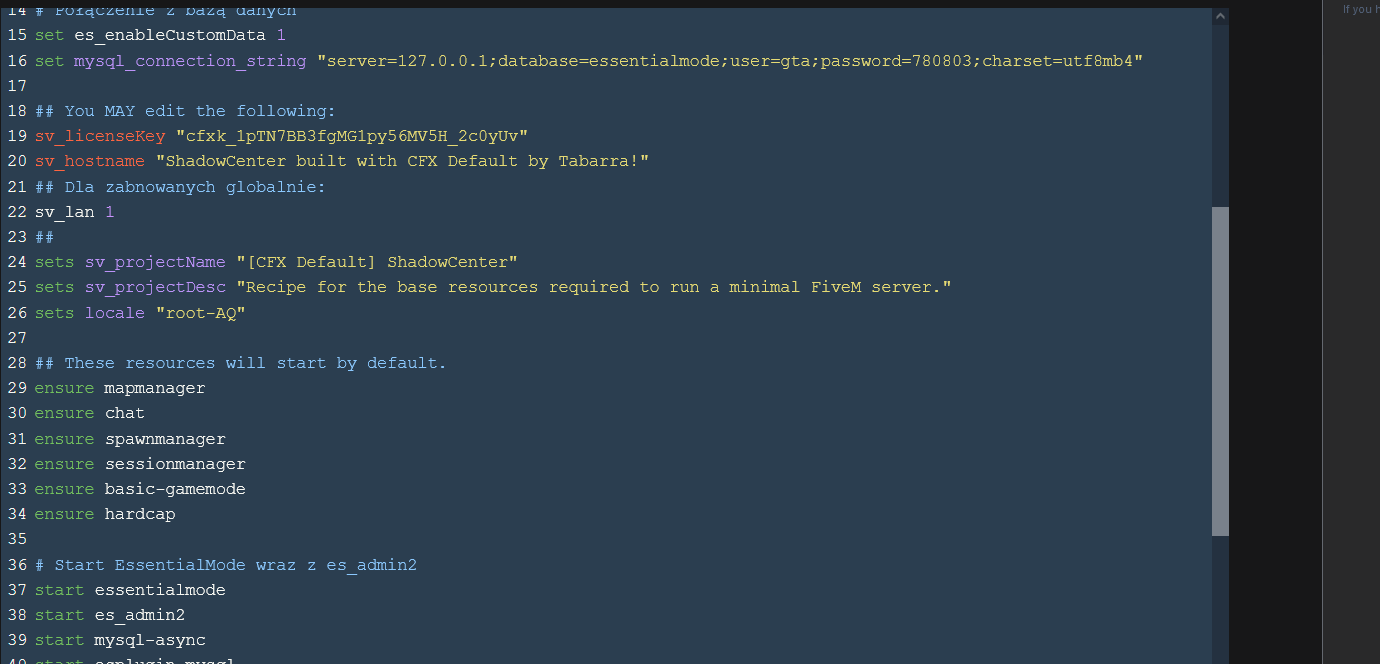 Problem with connecting the database to the Fivem server - Discussion ...