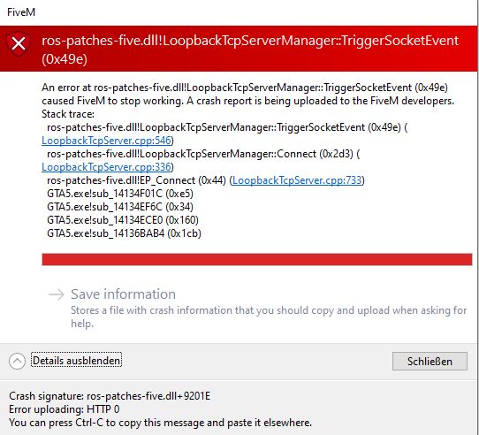 FiveM crashes after 10 seconds - FiveM Client Support - Cfx.re Community