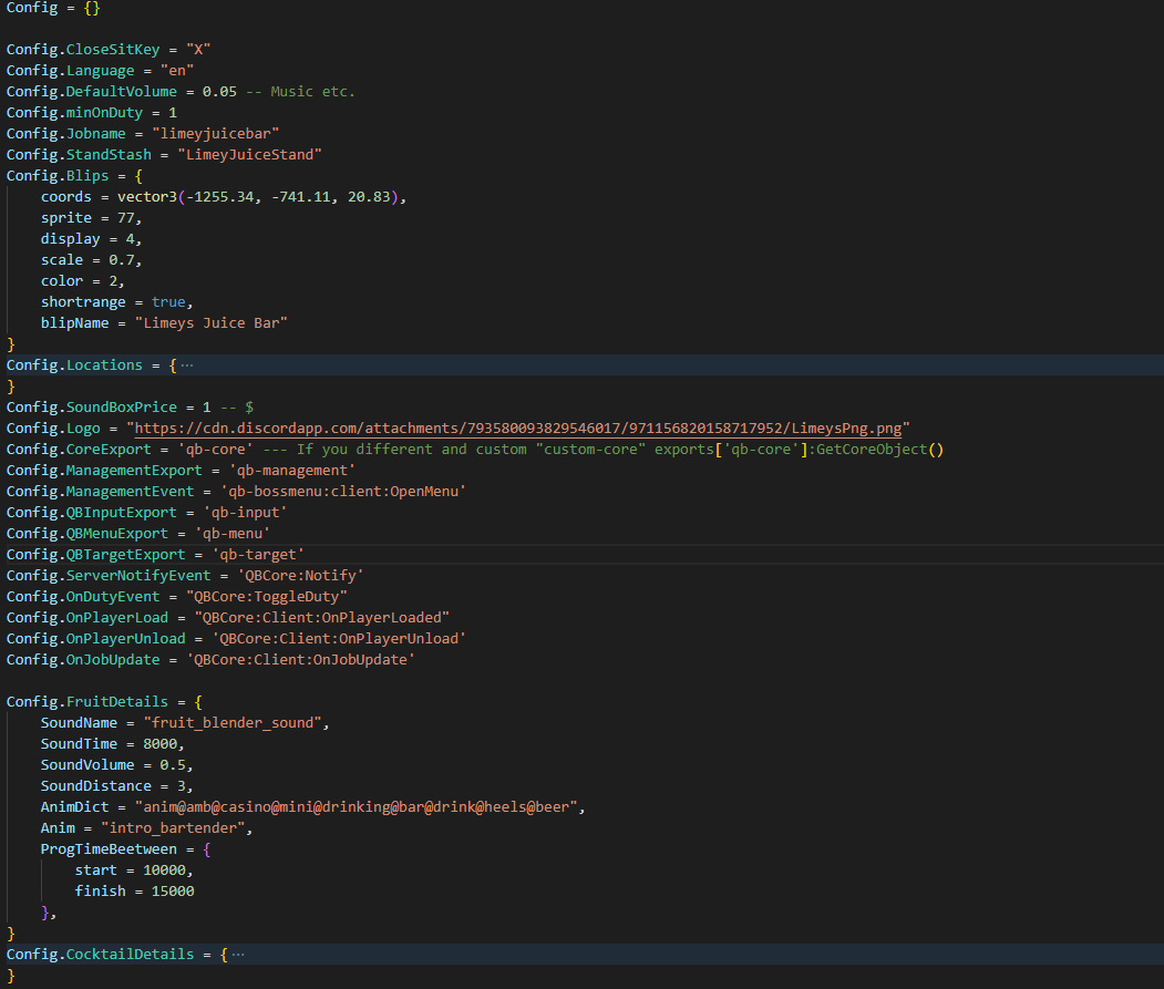 config