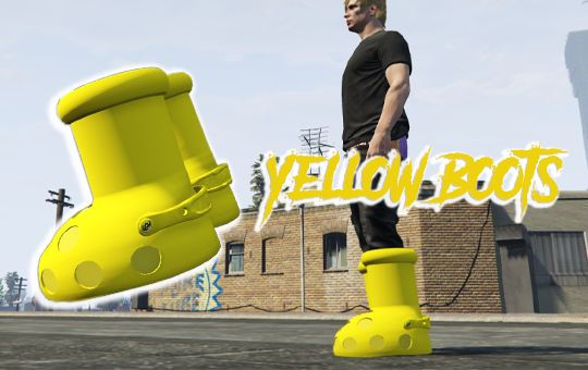 Yellow boots Thumbnail