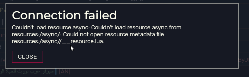 Resource.lua Error __resource.lua - ES/ESX - Cfx Forum