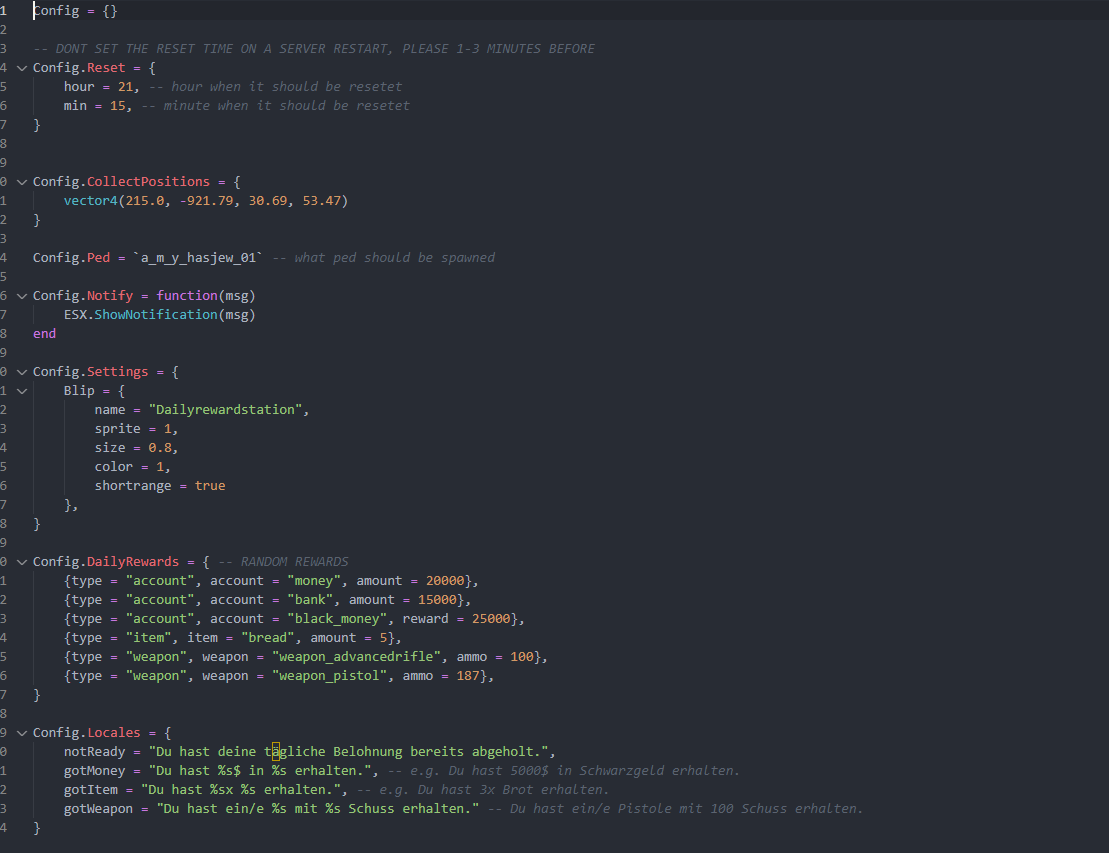 [PAID][ESX] B - Dailyreward thumbnail 3