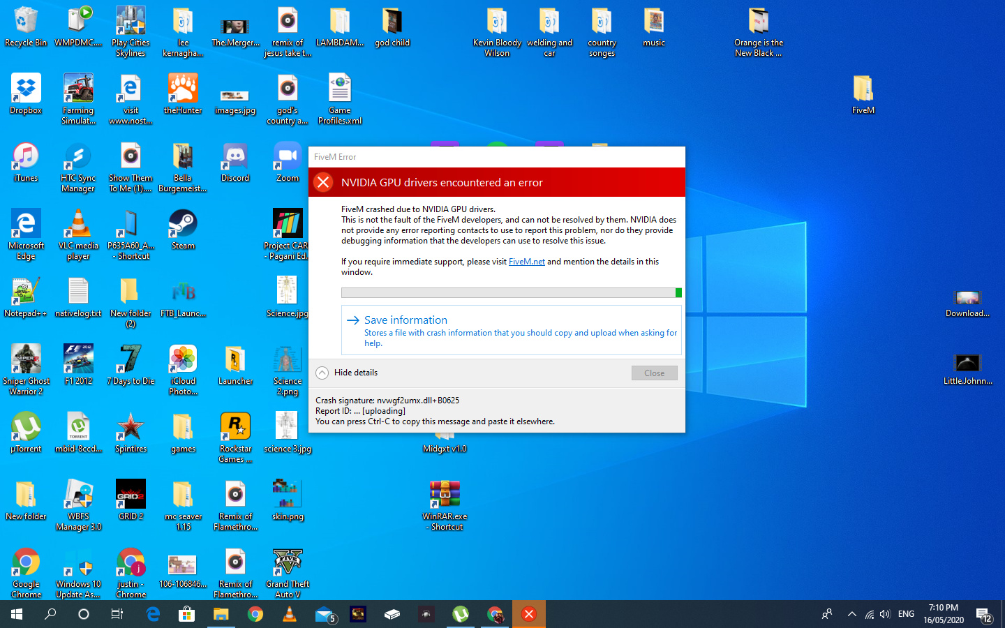FiveM Keeps Crashing On For Me - FiveM Client Support - Cfx.re Community