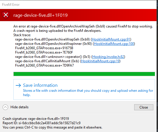 FiveM version download not working - FiveM Client Support - Cfx Forum
