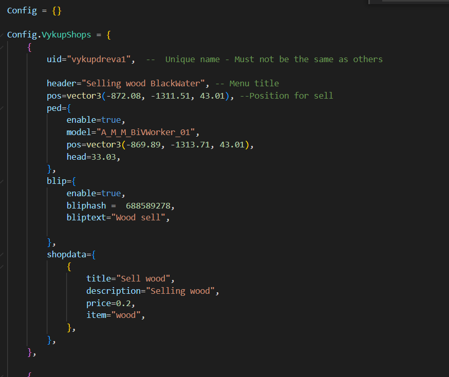 [ QBR ] Sell items scripts with easy config - RedM Releases - Cfx.re ...