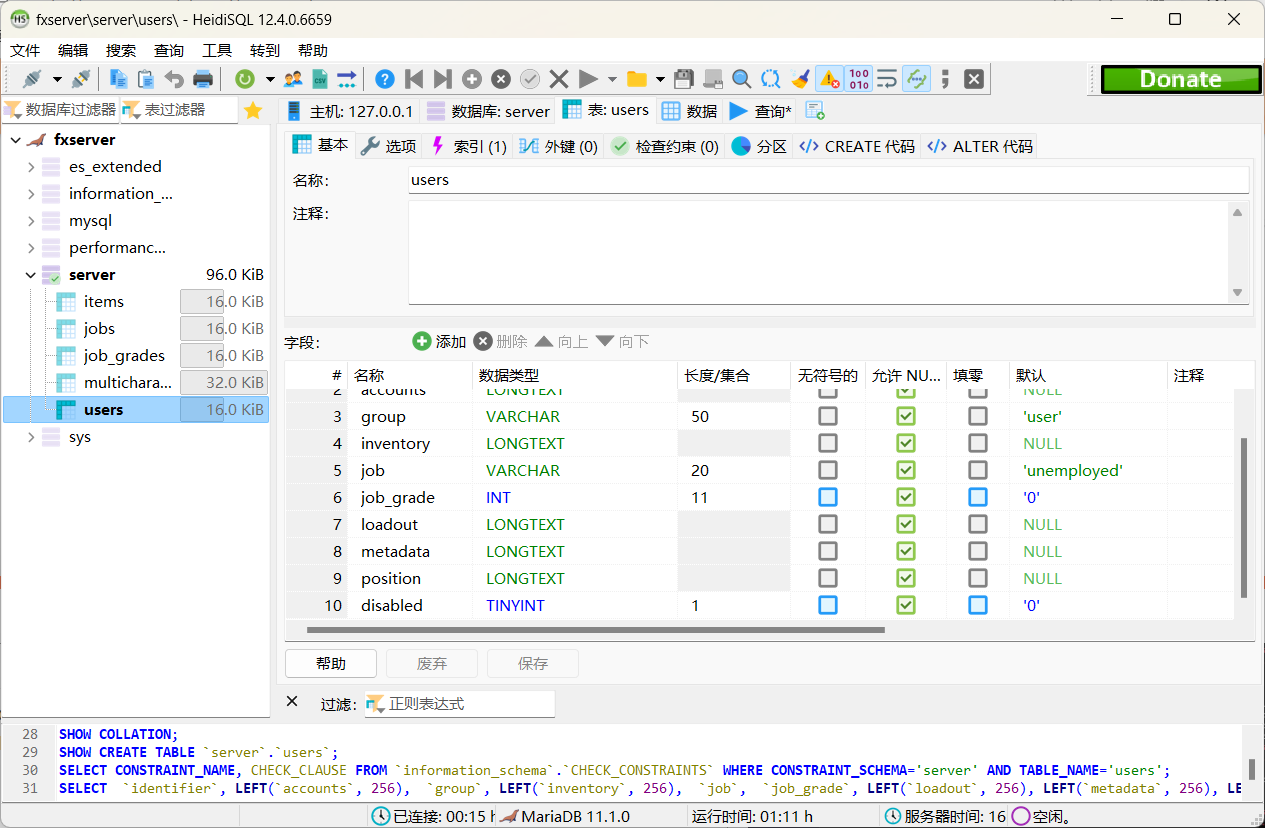 Oxsql discussion cfx re community