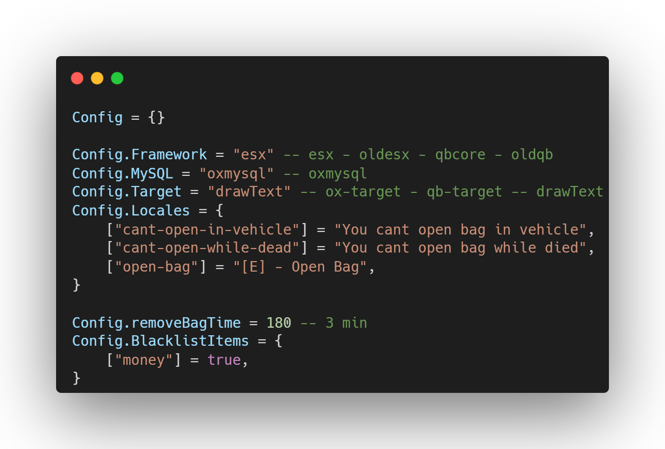 Lootbag - Releases - Cfx.re Community